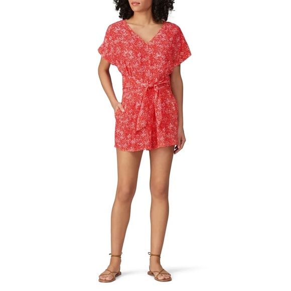 Greylin Pants - RTR Greylin Aubrey Tie Waist Romper - size XS